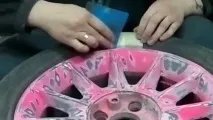 Як пофарбувати диски, не знімаючи гуму диски