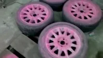Як пофарбувати диски, не знімаючи гуму гуму