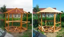 Як побудувати альтанку своїми руками побудувати