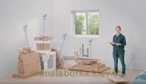 Як зібрати меблі меблів