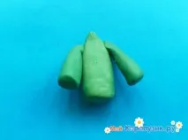 Як зліпити лижника із пластиліну лижника