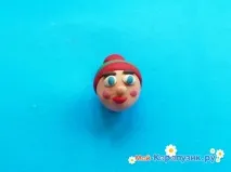 Як зліпити лижника із пластиліну лижника