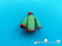 Як зліпити лижника із пластиліну зліпити