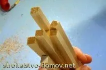 Як виточити заготівлі нагелів заготівлі