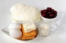 Чізкейк з вишнею покроковий рецепт з фото від чізкейк