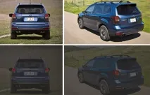 Кастомні задні LED ліхтарі на Forester SJ forester