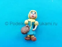 Червона Шапочка із пластиліну пластиліну