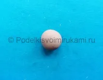 Червона Шапочка із пластиліну шапочка