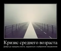 Криза середнього віку ознаки, причини, особливості ознаки
