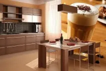 Кухня кольору капучино - апетитні рішення в облаштуванні інтер’єру кольору