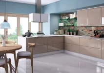 Кухня кольору капучино фото, дизайн, інтер’єр, шпалери кухня