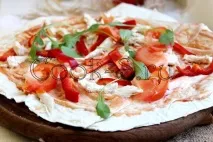 Лаваш з куркою - Покроковий рецепт з фото, Закуски покроковий