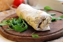 Лаваш з куркою - Покроковий рецепт з фото, Закуски рецепт