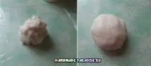Ліплення немовляти з холодної порцеляни ліплення