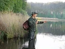 Лов окуня на живця восени восени