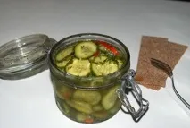 Мариновані огірки з імбиром - Рецепти кулінарії імбиром