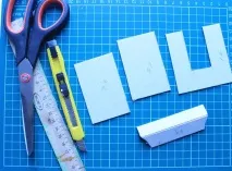 Майструємо з картону та паперу олівцю ввиді хатини – Ярмарок Майстрів паперу