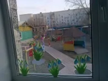 Майстер клас з оформлення вікна «До нас весна крокує…» весна