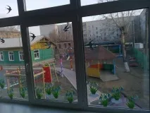 Майстер клас з оформлення вікна «До нас весна крокує…» вікна