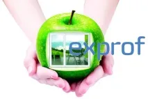 Віконний ПВХ профіль ЕксПроф (Exprof), Вікно біля будинку вікно