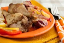 Гостра курка в духовці по-перуанськи курки