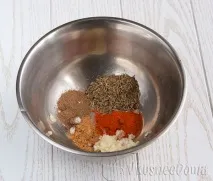 Гостра курка в духовці по-перуанськи курки