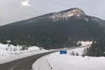 Перевезення негабариту по зимнику зимнику