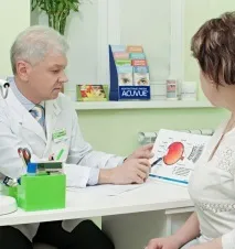 Діагностика та перевірка зору захворювання