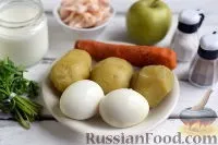 Рецепт салат з кальмарами на рецепт