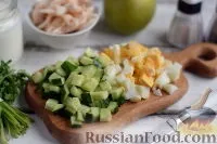 Рецепт салат з кальмарами на кальмарами