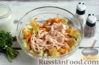 Рецепт салат з кальмарами на рецепт