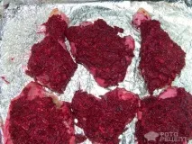 Рецепт Курка запечена, У червоній шубці запечена