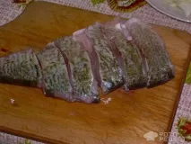 Рецепт Ліщ запечений у духовці з овочами, зі сметаною духовці