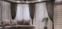 Штори нитки з тюлем. штори