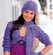 Шапочка та болеро петель