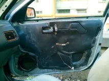 Шумоізоляція передніх дверей дверей