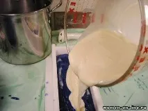 Синьо-біле мило з розлученнями мило