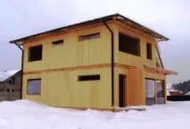 Будинок із вертикальних брусів, Блог - Приватна архітектура брусів