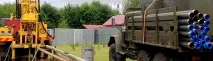 Свердловина з подвійною обсадкою свердловини