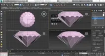 Створення діаманту в 3dmax покрокова інструкція створення