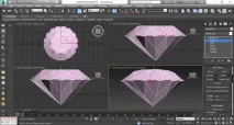 Створення діаманту в 3dmax покрокова інструкція 3dmax