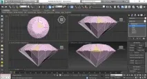 Створення діаманту в 3dmax покрокова інструкція 3dmax