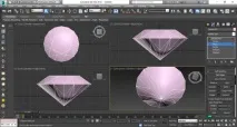 Створення діаманту в 3dmax покрокова інструкція покрокова