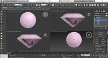 Створення діаманту в 3dmax покрокова інструкція створення