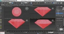 Створення діаманту в 3dmax покрокова інструкція покрокова