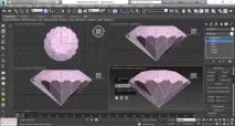 Створення діаманту в 3dmax покрокова інструкція 3dmax