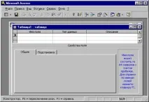Створення баз даних у Microsoft Access microsoft