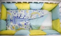 Стандартні розміри дитячої постільної білизни в ліжечко та коляску стандартні