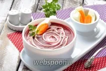 Rețetă de supă de sfeclă roșie cu fotografie, cum se gătește