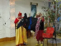 Сценарій новорічного ранку для старших дошкільнят ранку